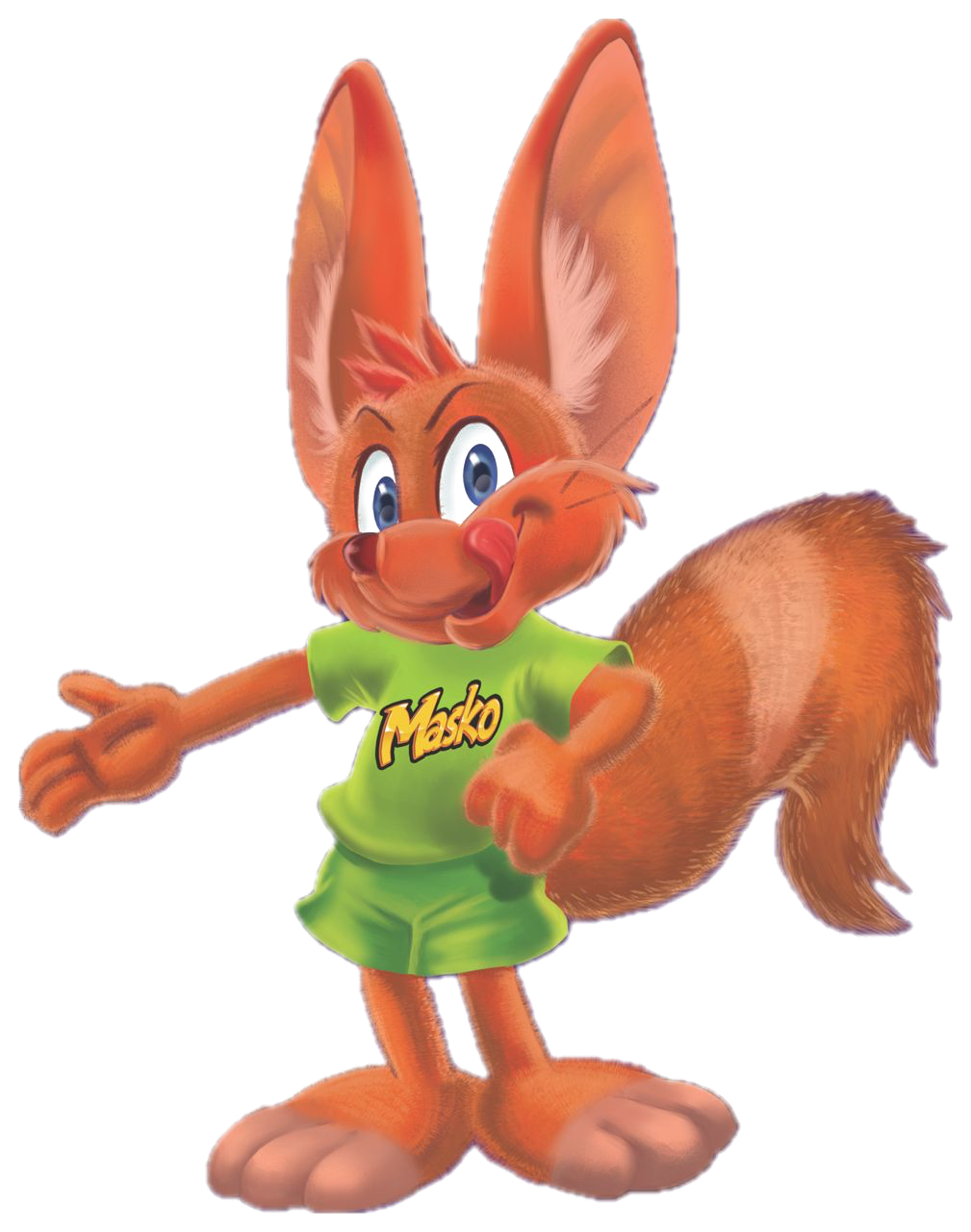 Fennec MASKO mascotte